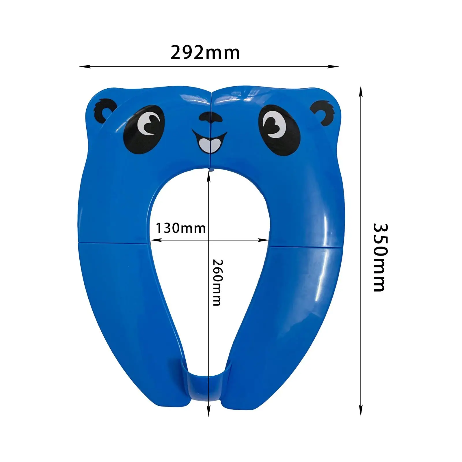 Folding Travel Potty Seat Reusable Toilet Pad Potty Toilet Seat with Splash Guard for Home Toddlers Children Kids 6