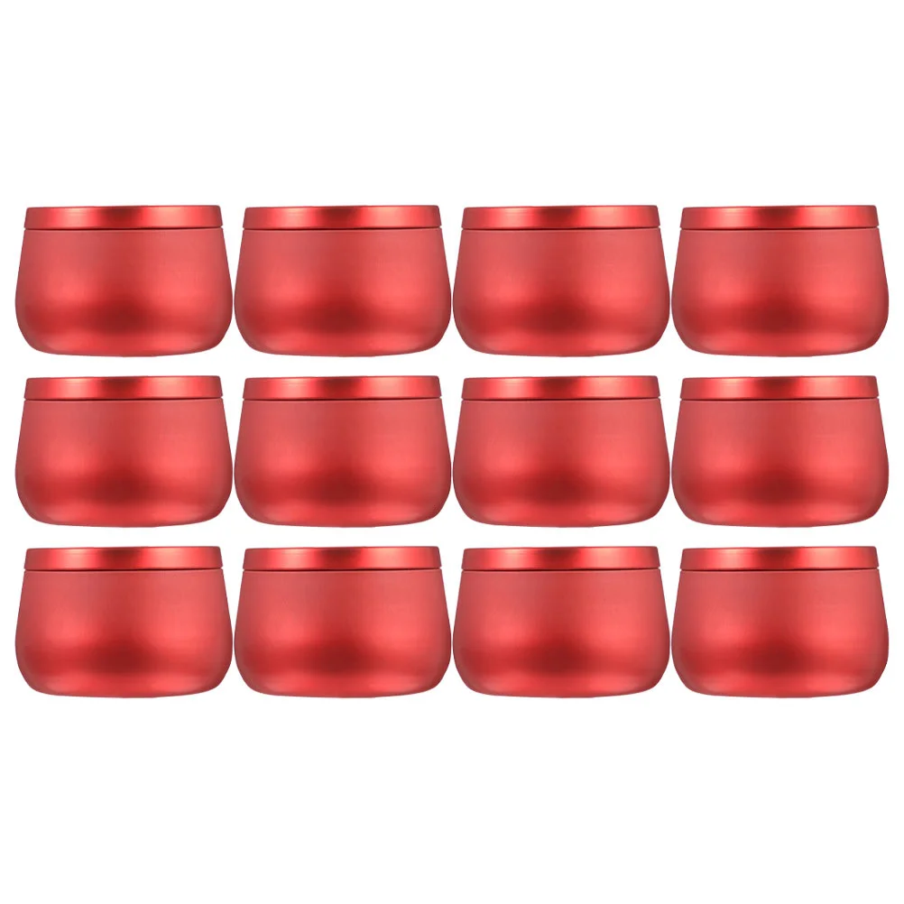 

Belly Storage Jar Gift Boxes with Cover Tinplate Canisters Crafts Container Universal Packaging