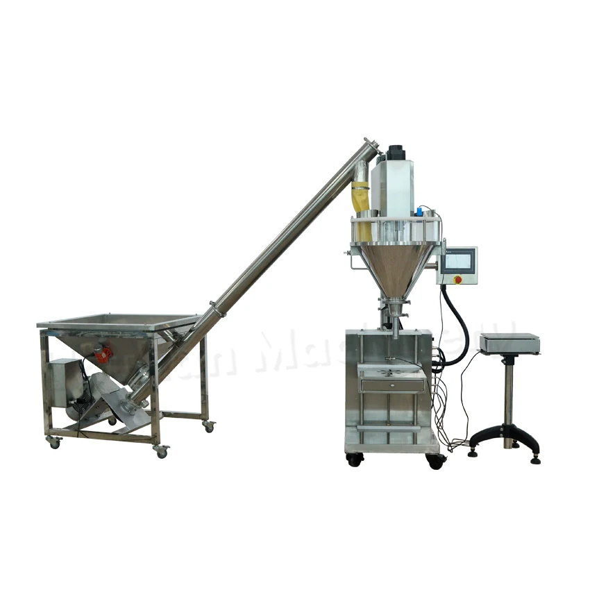 3000/5000g Flour Granule Filling Machine Vibratory Filler Weighing Grain  Flour