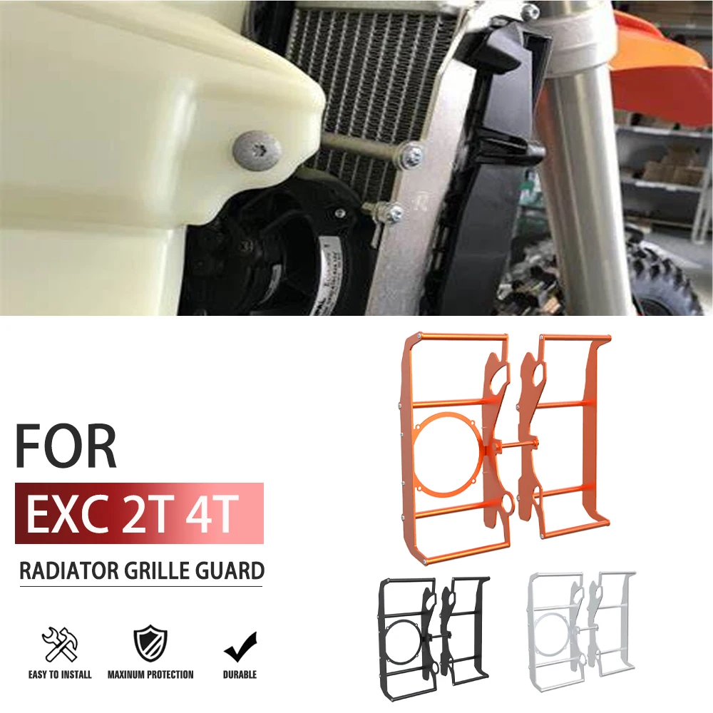 

2020-2024 для Husqvarna 2T 4T для Gas 2T 4T 2021-2023 2024 EXC 2T 4T Защитная крышка для радиатора мотоцикла