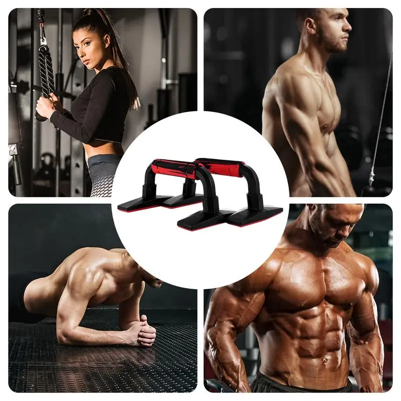 Pushup Bars Stands Load Capacity Push Up Bracket Home Exercising Equipment For Home Dormitory Hotel Traveling And Business Trip
