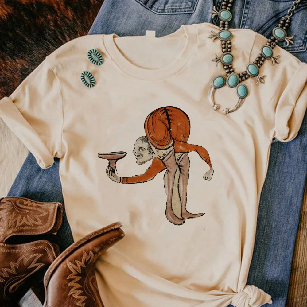 

Medieval top women harajuku t-shirts girl y2k clothes