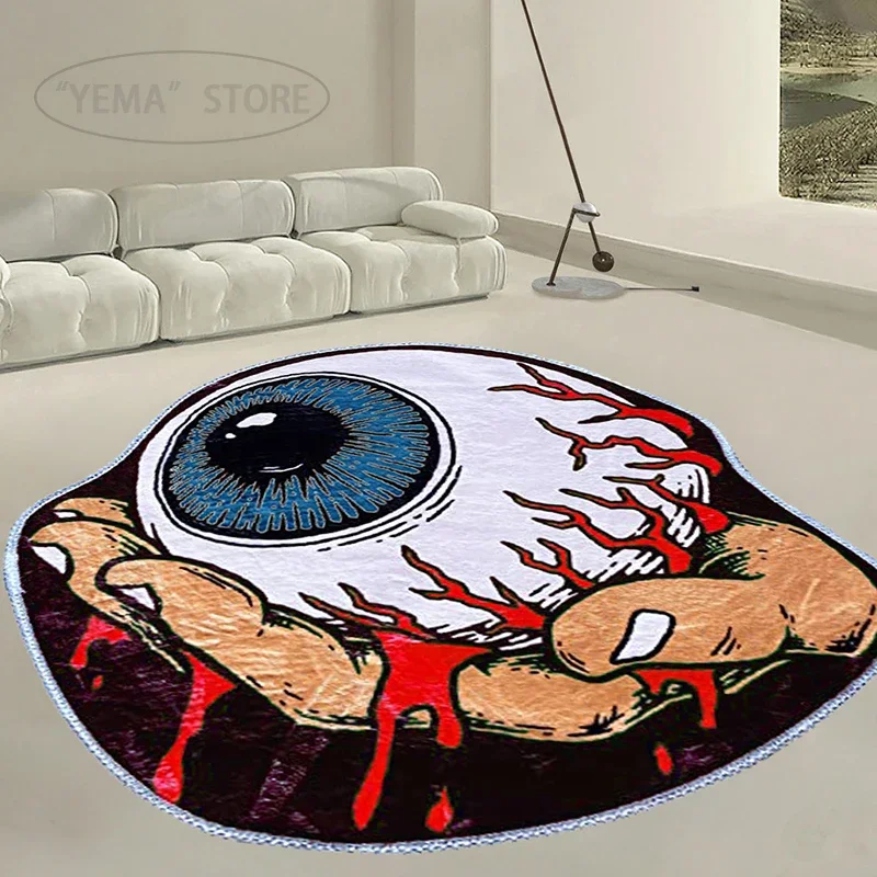 

Funny Stimulating Rugs Halloween Creative Rug Comfortable Soft Bedroom Carpet Luxury Living Room Decoration Carpets Tapis Tapete