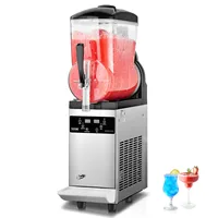 VEVOR Commercial Slushy Machine, 12L Single Tank Frozen Drink Machine, Stainless Steel Margarita Smoothie Frozen Drink Maker 1