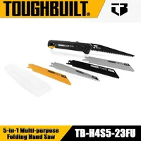 TOUGHBUILT  5-in-1 Multifunctional Multi-purpose Folding Hand Saw Cutting Saw Cutting Hand Tools TB-H4S5-23FU 1
