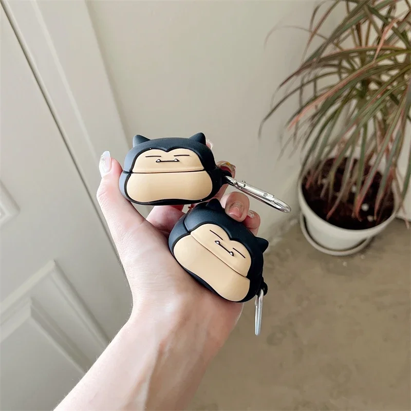 Cartoon Anime Pokemmons Snorlaxs Per Samsung Galaxy Buds Pro Buds 2 Buds Live Samsung Auricolari Accessori Cover In Silicone Regalo