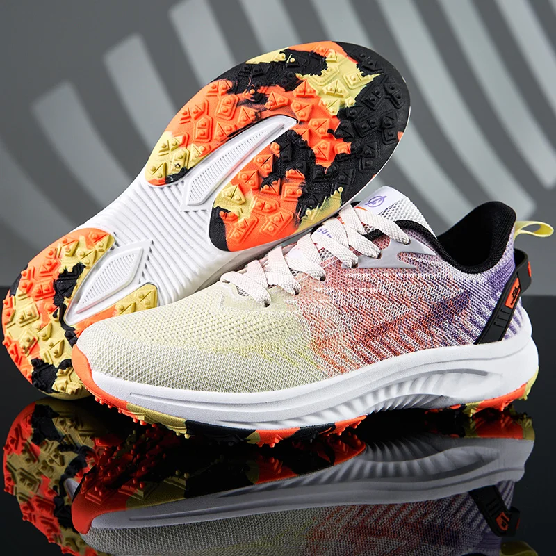 

Mens Outdoor Grass Golf Training Sneakers Couples Large Size 46 47 48 Teenager Sport Golfer Women Athletic Golfing Shoes