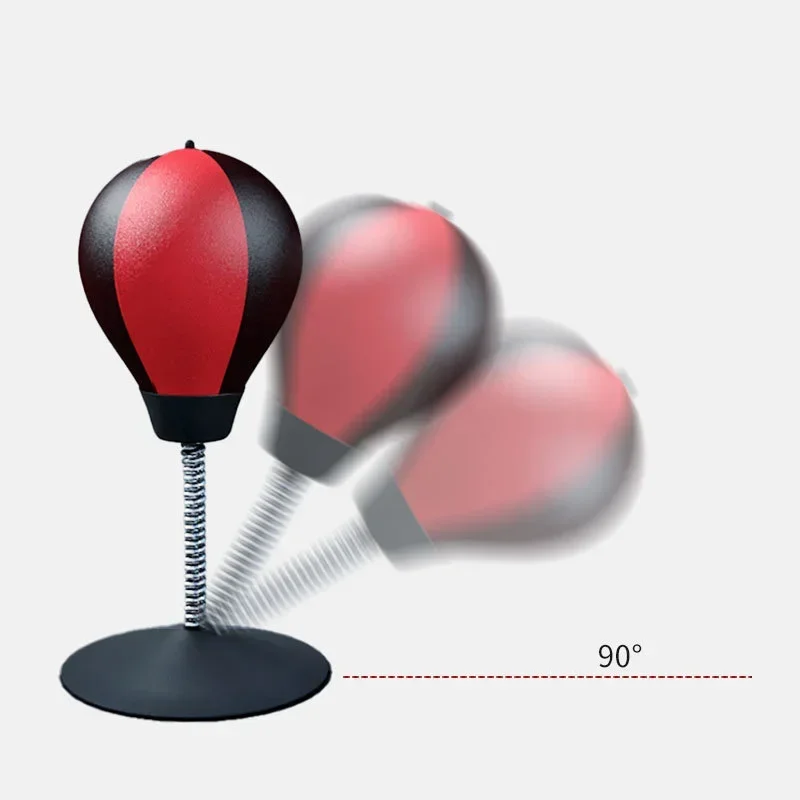 PU Desktop Boxing Ball Stress Relief Fighting Speed Reflex Training Punch Ball Muay Tai MMA Exercise Family Sports Equipment