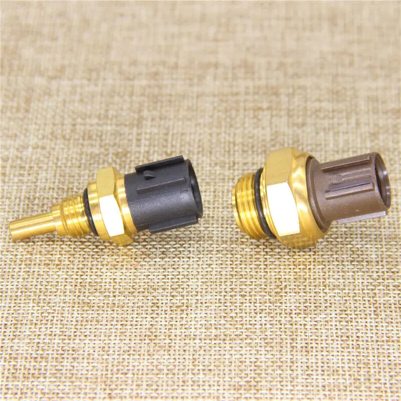New Set of Cooling Fan Switch & Coolant Sensor fit Honda Odyssey Accord Acura 37760-P00-003+ ABS Car Sensors engine coolant temperature sensor