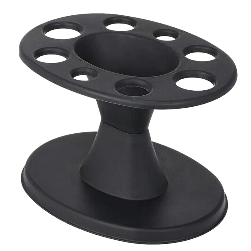 Description Picture 6 of item1Pcs Salon Barber Comb PP Storage Stand For Hairdressing Combs Brushes Scissors Iron Roll Organizer Rack Hair Styling Holder