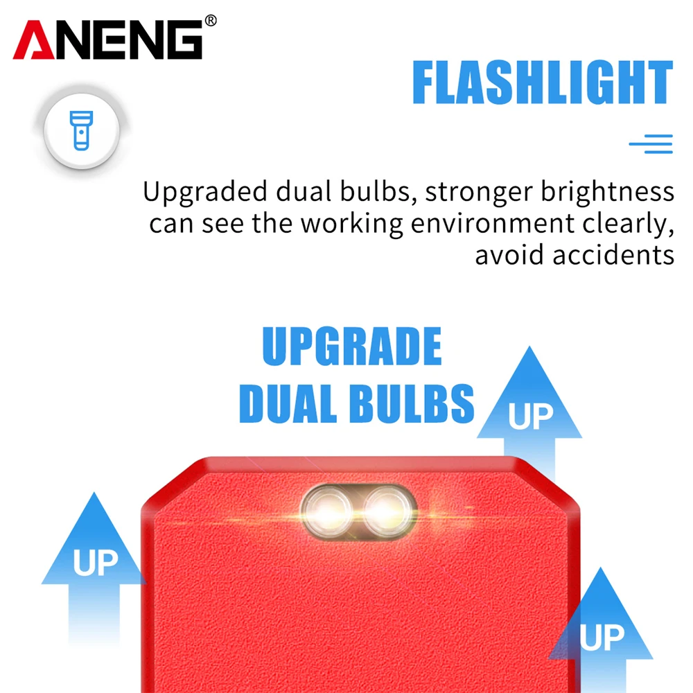 ANENG  Ʈ Ƽ Ʈ ׽, True RMS ڵ  ĿнϽ 跮, µ , 620A, 6000 īƮ