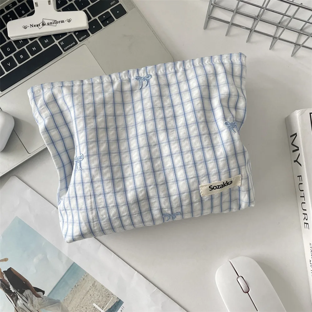 Blue plaid