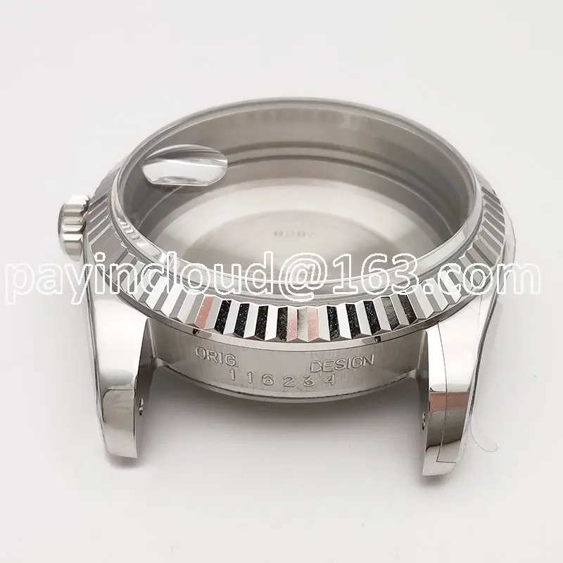 Cassa Dell'Orologio Dell'Acciaio Inossidabile 904L Per 36Mm Datejust 116234, Parti Dell'Orologio Di Mercato Degli Accessori