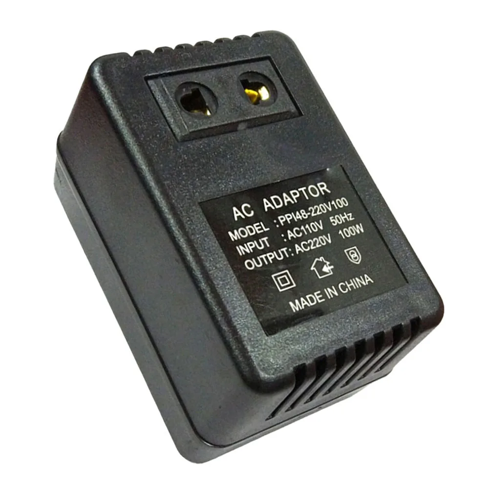 Voltage Converter Voltage Converter Steps Down Transformers Travel Adapter 220V To 110V EU Plugs 50W 100W Power Transformer