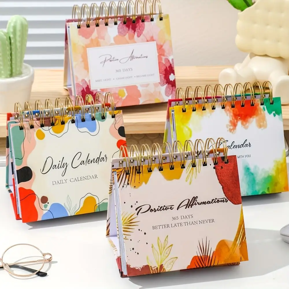 

365 Days Dragon Year Desk Calendar Colorful 2024 Dragon Year 2024 Dragon Year Delicate Calendar Creative