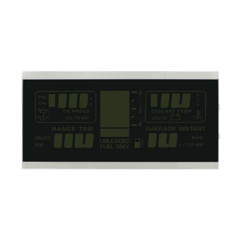 Pantalla central para Chevrolet Corvette C4, 1985-1989, Clúster de instrumentos Digitales 1