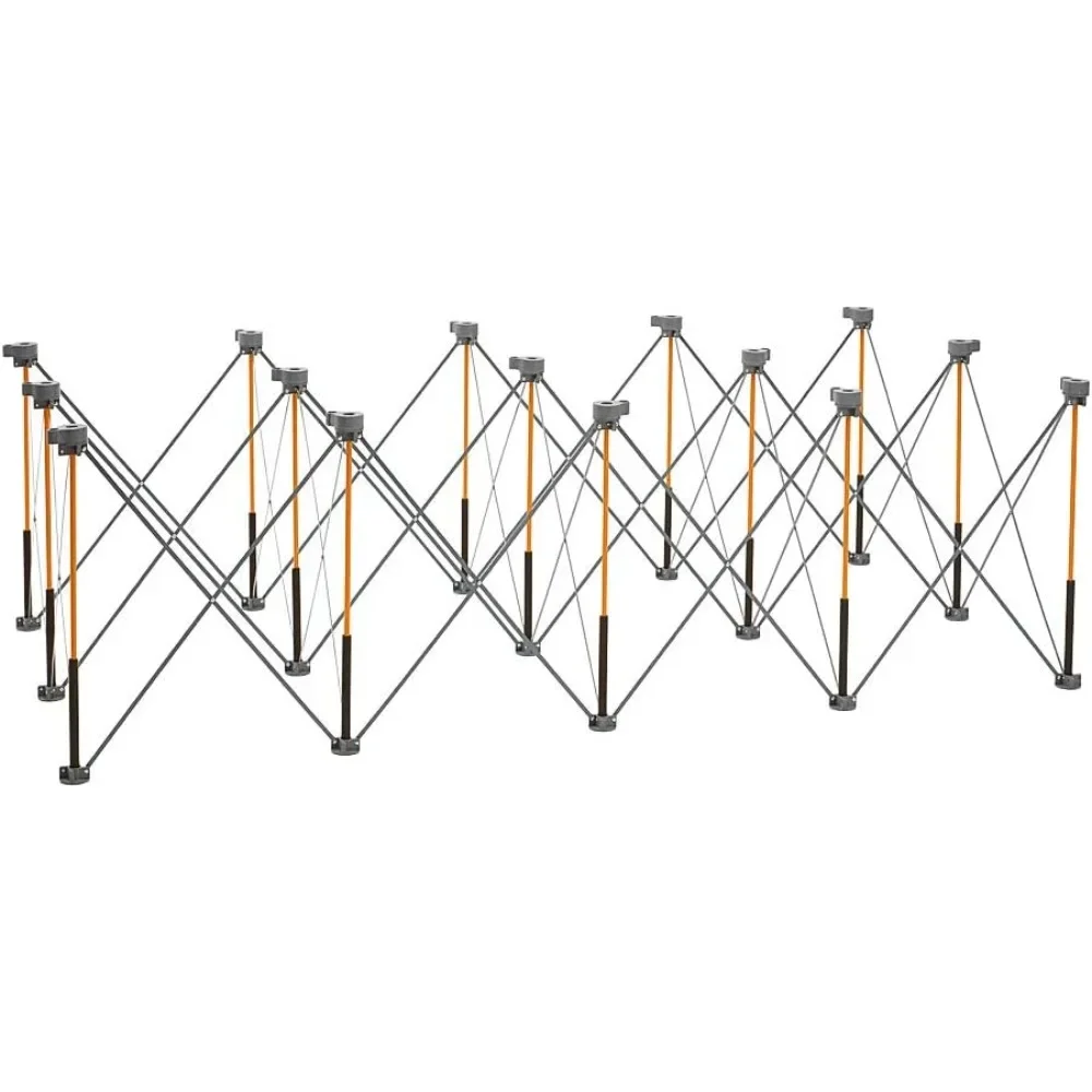 CK15S 30 inch height Portable Work Stand, Includes 4 X-Cups, 4 Quick Clamps, Carry Bag, Portable Work Support Saw