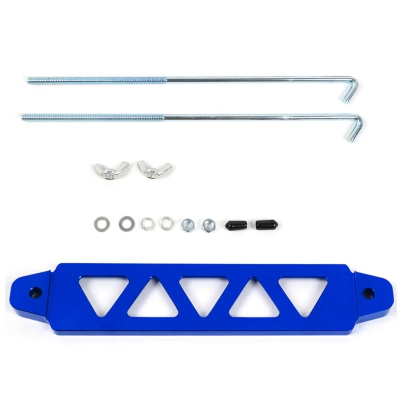 Adjustable Battery Hold Down Universal Crossbar Car Battery Tie Down Mount Bracket Brace Bar