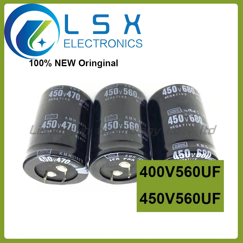

1pcs 400V560UF 450V560UF Capacitor Welding Machine Capacitor