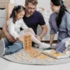 Mancala Game Board Chess Folding African Wooden Wood Family Kids Strategy Puzzle Set Toy Travel Strategic Plaything Games Brain 3