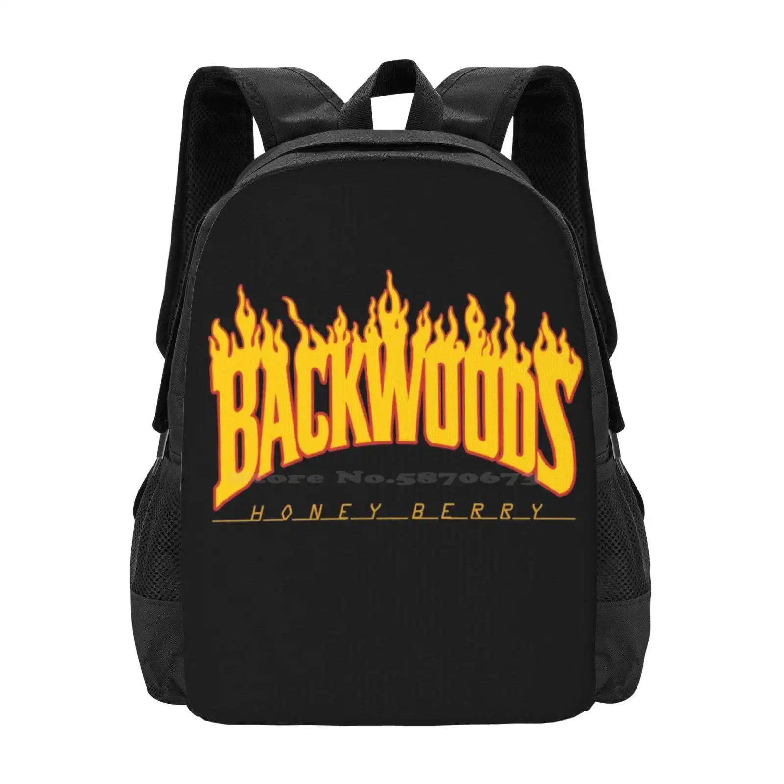 

Backwoods Hoodie 3D Print Design Backpack Student Bag Rope Gang Bones Underground Rap Xavier Wulf Hollow Squad Fuccboi Sesh