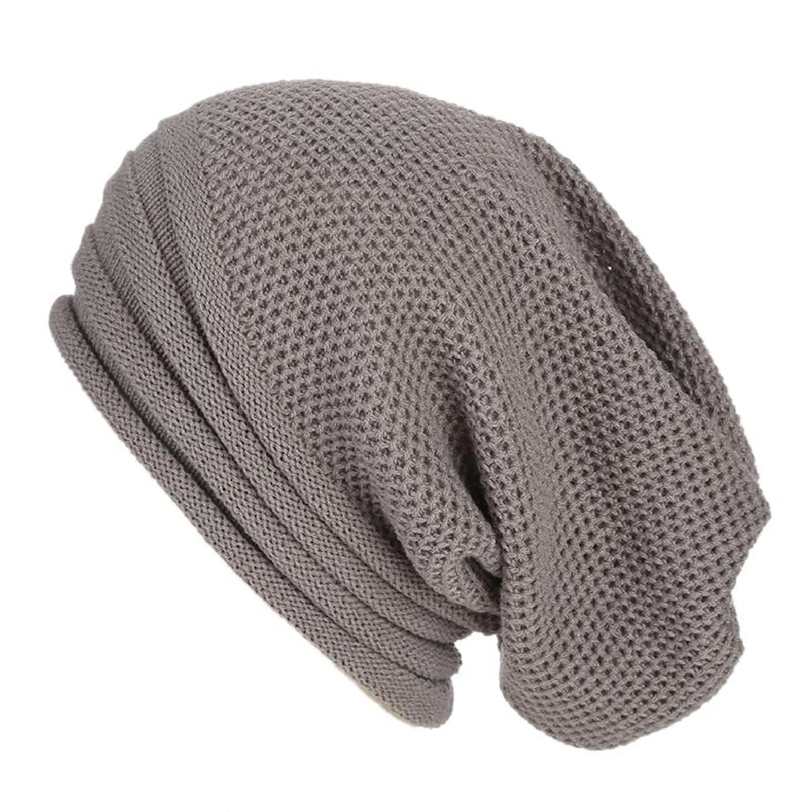 

Women Winter Knitted Cap with Breathable Material Fashionable Hat for Shopping Camping Walking