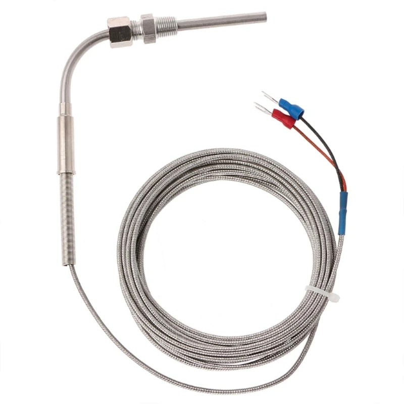 100~1250°C Edelstahl EGT Temperatursensoren Thermoelement K Typ 1/8" NPT 1m/2m/für 4m 5m Langlebig Leicht – Detail 11