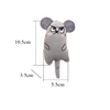 Cat Toy Training Entertainment Plush Stuffed Pillow Simulation Mouse Cat Toy Dog Interactive Pet Chew Toy Pet Supplies 6