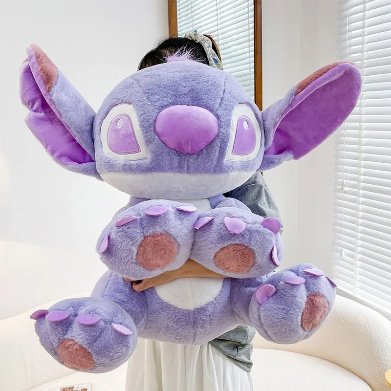 30/60cm Disney Lilo & Stitch Original Edition Plush Stuffed Toys Purple  Color Cartoon Animal Doll Birthday Present for Children - AliExpress