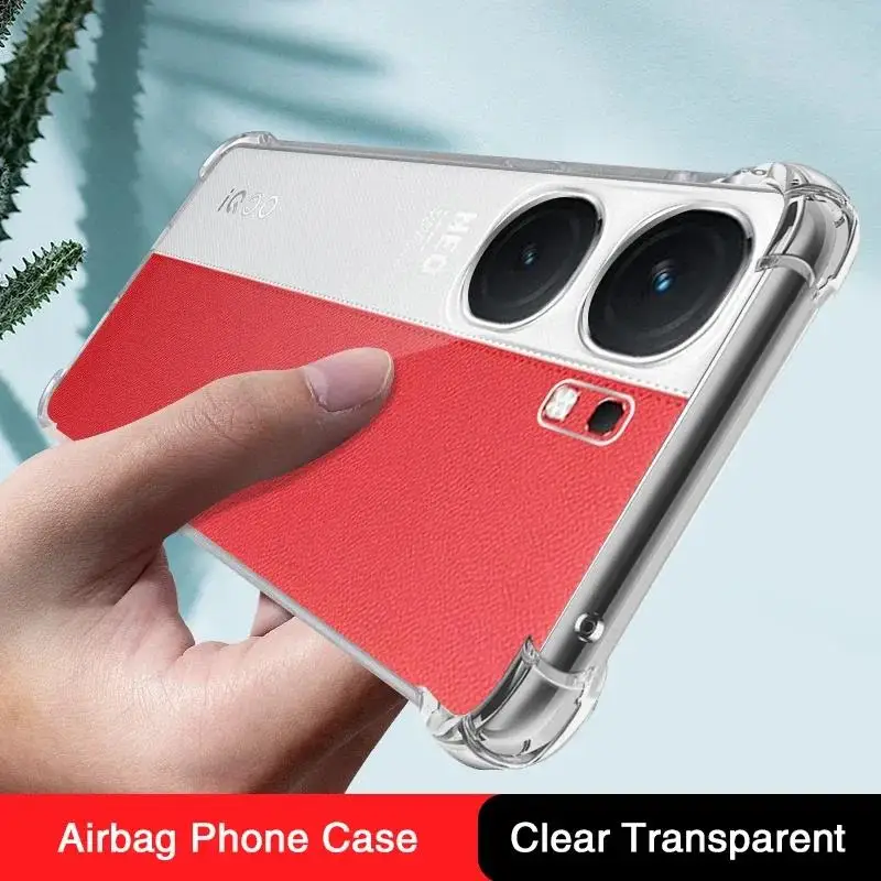 Clear Soft Airbag Phone Case with 360° Protection and Armor Coque Design