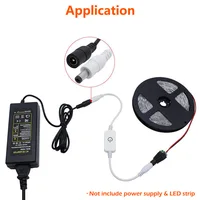 Touch / Knob / Button Switch Dimmer Brightness Adjust for 3528 5050 COB LED Strip Light DC 12V 24V USB 5V Stepless Dimming - Image 6