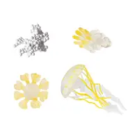 Jellyfish Growth Cycle for Boys Girls Teaching Tools Science Cake Toppers Realistic Animal Growth Cycle Figures Montessori Toys 1