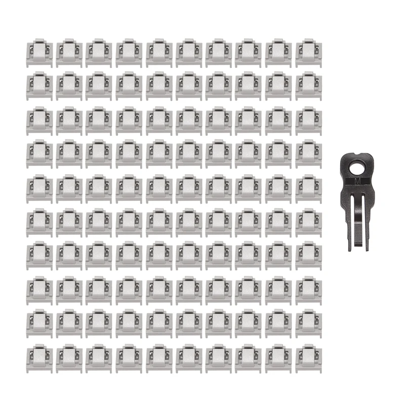 

100 Pcs Ethernet Hub Port RJ45 Anti Dust Cover Cap Protector Plug For RJ45 Female Jack With Proprietary Lock And Key