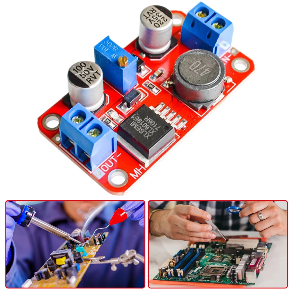 Adjustable DC-DC Boost Voltage Regulator Module