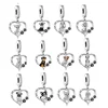 Huoonew Fit Original Pan Charm Bracelet 925 Silver I Love You Forever Yorkshire Dog Bead For Making DIY Memorial Berloque 1