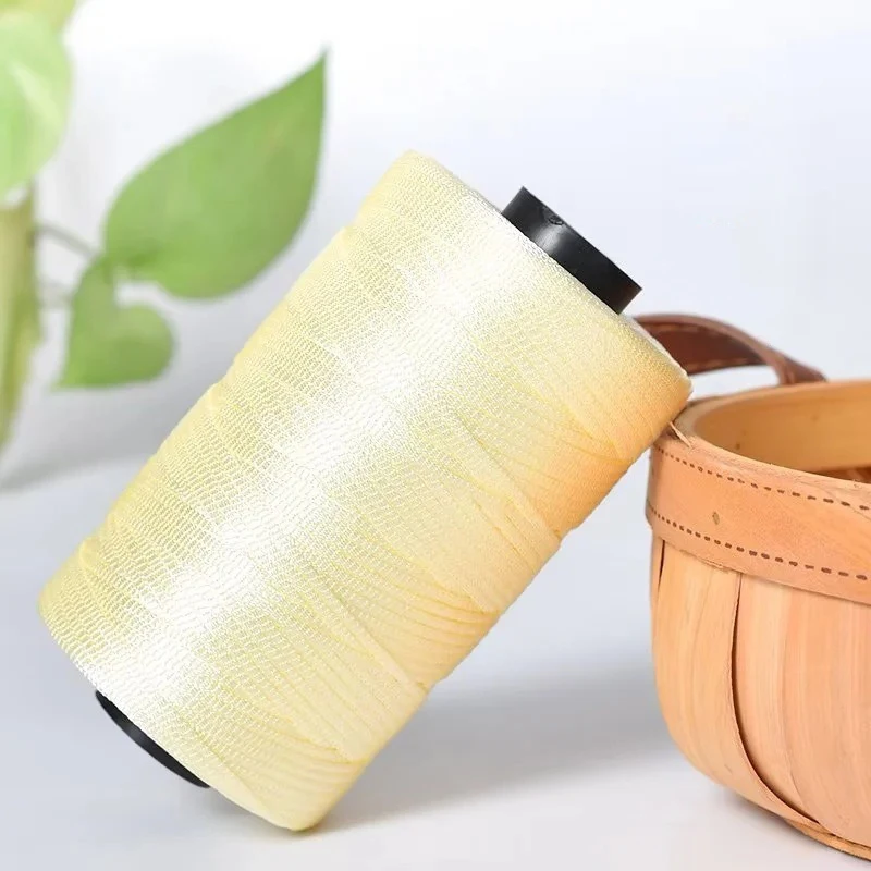 Ice Silk Thread for Summer Crochet – 250g Roll, 2.5mm Thick
