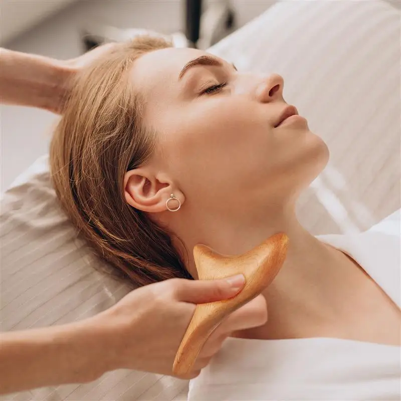 Wood Trigger Point Massage Gua Sha Tools Therapy Massage Muscle Scraper Tool Lymphatic Drainage Tools Health Care