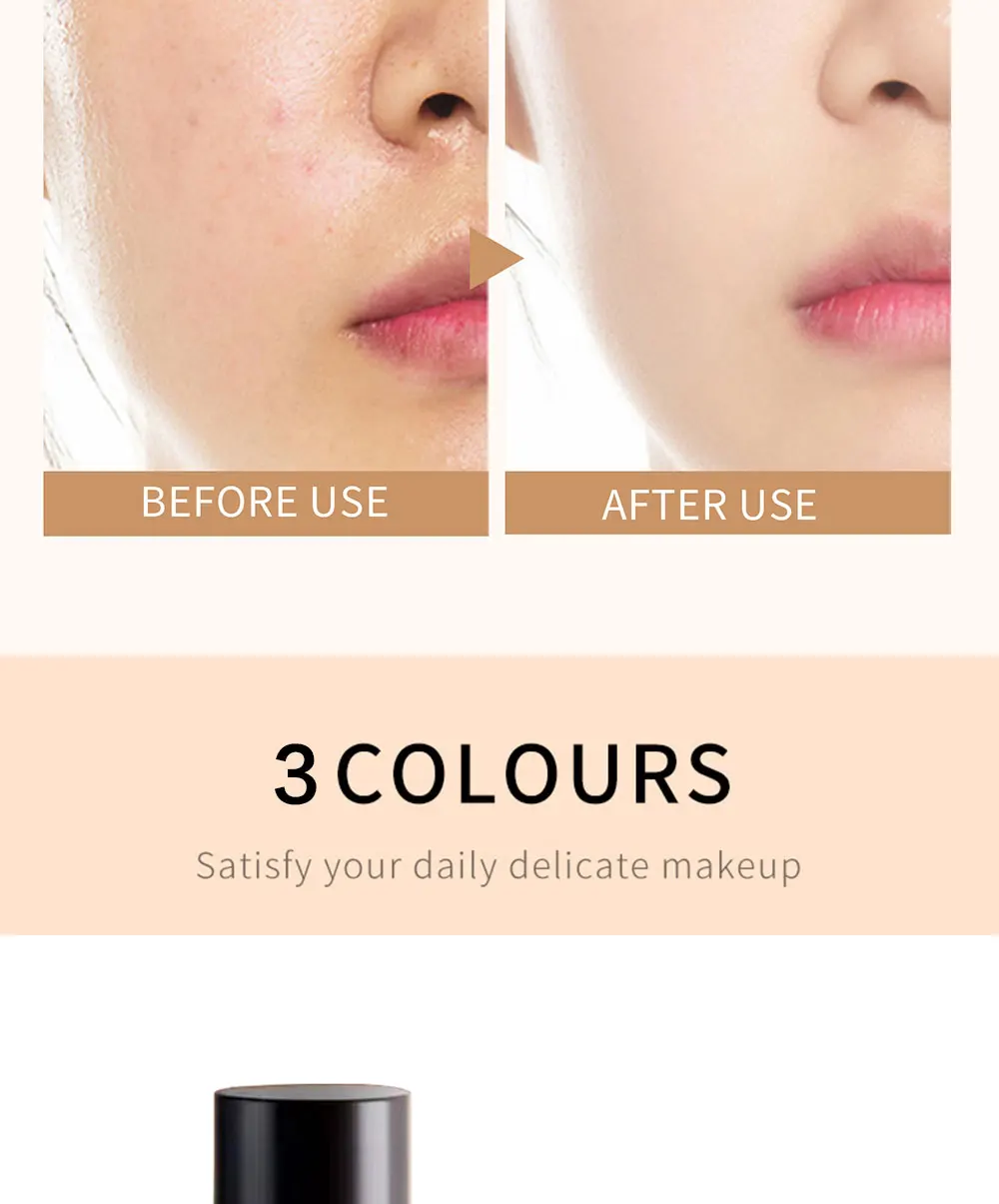 Description Picture 4 of itemHISYI liquid foundation moisturizing and light makeup holding cream BB cream brightens base air cushion isolation cream