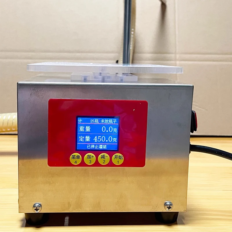 5KG Smart Honey Filling Machine 2025 New Commercial Gear Pump Driving Input Hone