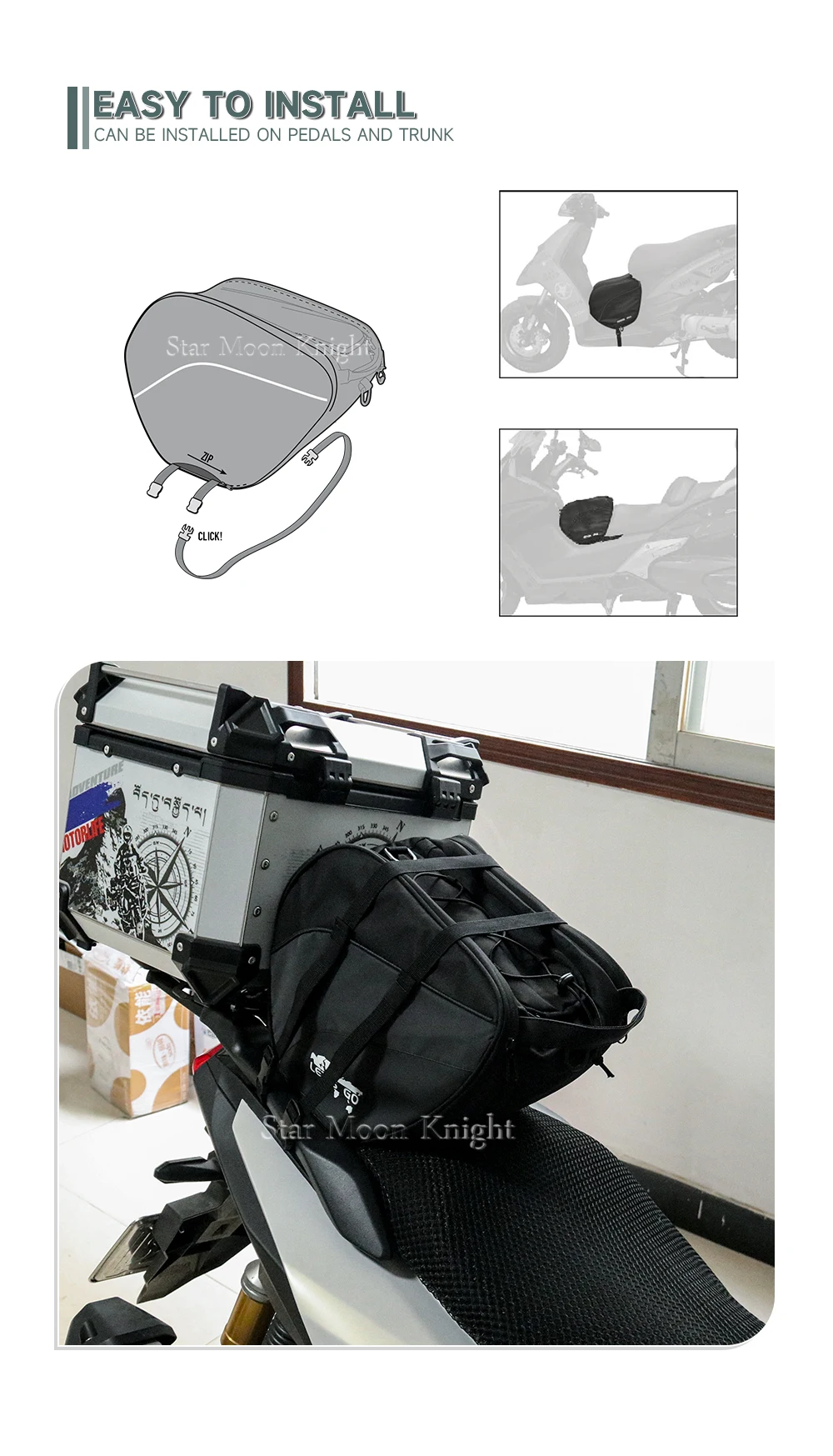 Tank Travel Bag Luggage Tool Bag Tunnel Bag For HONDA ADV 350 PCX