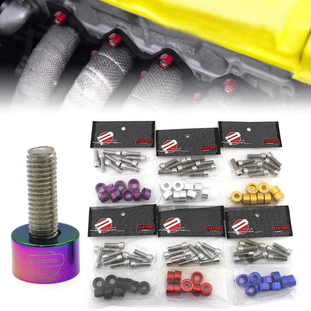 M8 JDM Racing Car Engine Screw 9Pcs For Honda B D F H Series