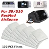 100Pcs S9/S10 CPAP Disposable Universal Replacement Filters for ResMed AirSense 2