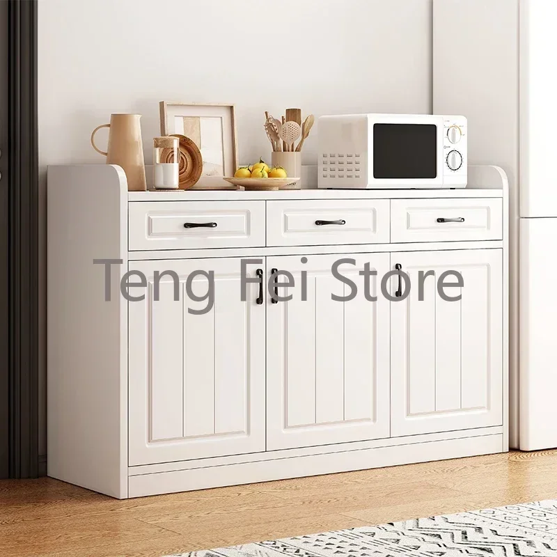 Drawers Wooden Sideboard Display Storage Locker Nordic Kitchen Sideboard Living Room Luxury Keuken Kast Kitchen Furniture SR50CG