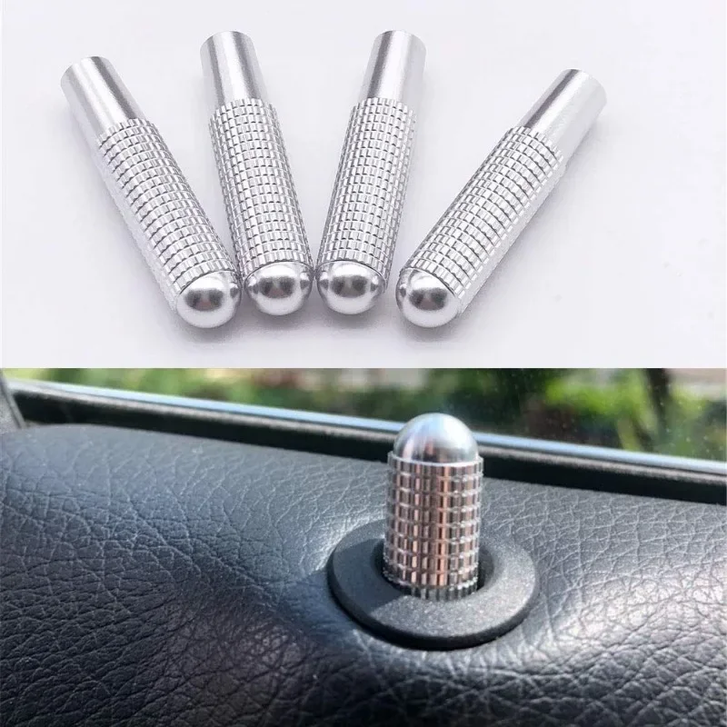 Perillas De Pasador De Tracción De Aleación De Aluminio, Pasador De Bloqueo De Puerta Interior Universal Para Vehículo De Coche, 2 Uds. Compra Barata En