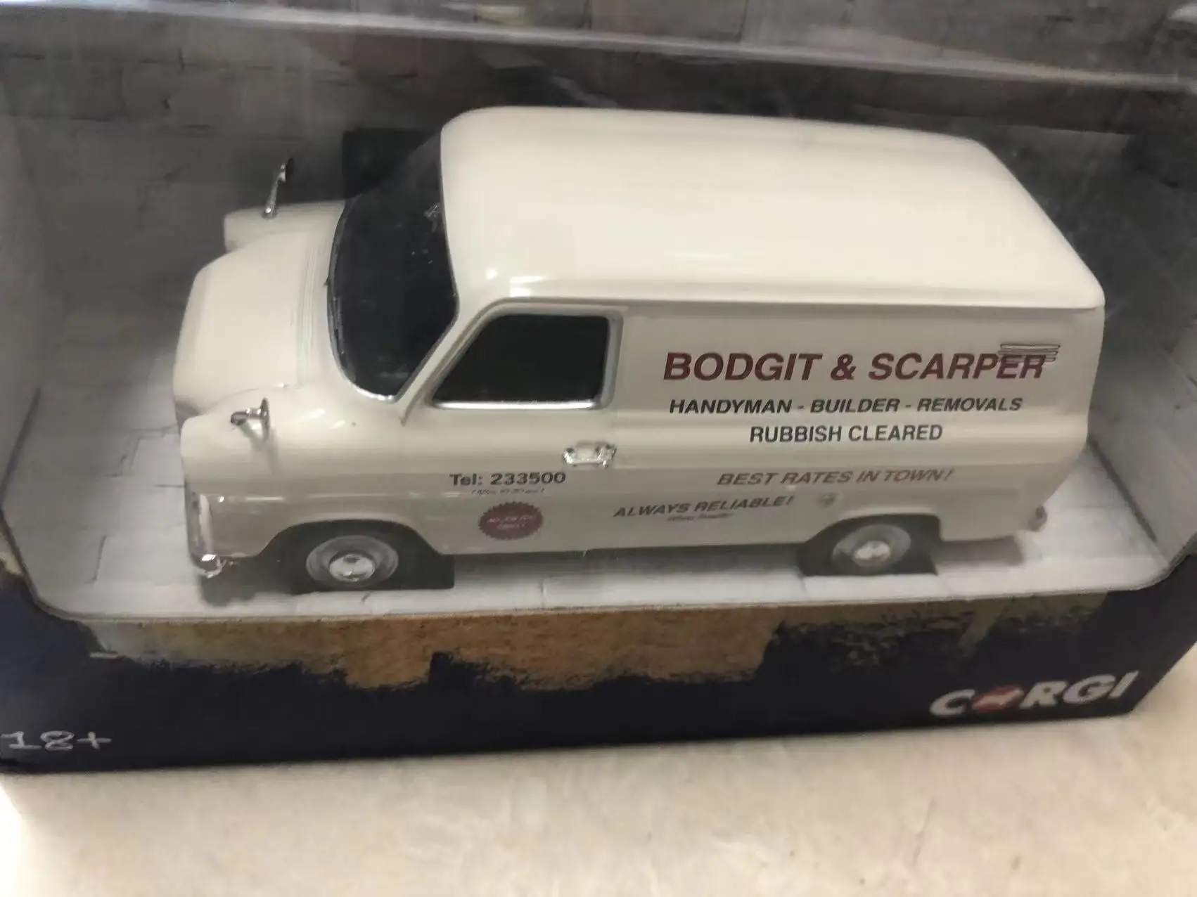 Diecast 1:43 Scala Corgi Ford Transit Mk1 Lega Modello Di Auto Da Collezione Giocattolo Regalo Souvenir Display Ornamenti