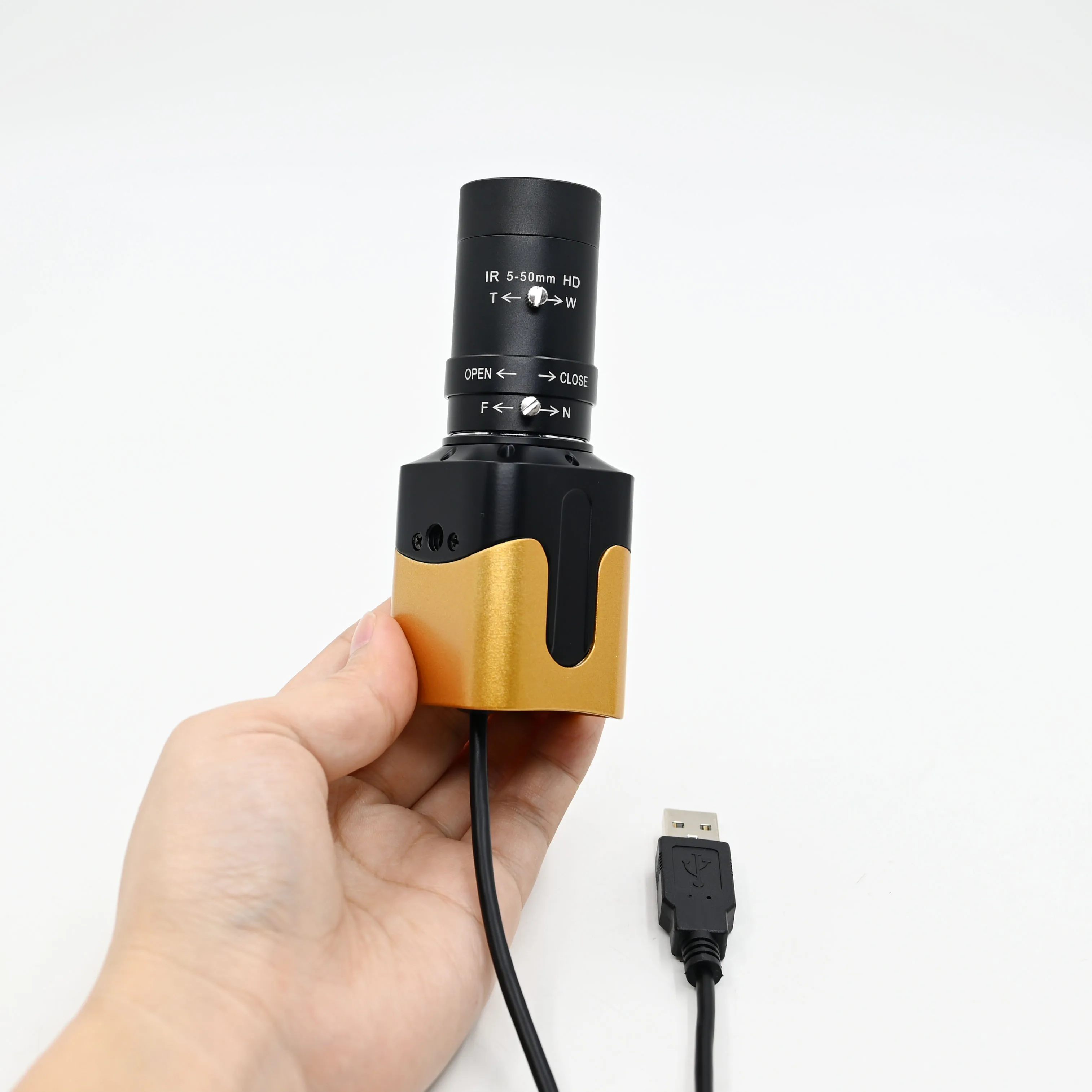Ultra HD 13MP USB Camera IMX258 4208x3120 10fps,Webcam With 5-50mm 2.8-12mm Varifocal CS Lens,Plug And Play For Image Scan 3