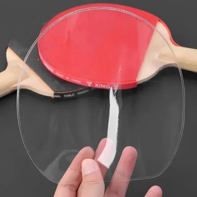 2/10Pcs Ping Pong Racket Protective Film Sticky Transparent Maintenance Cover Table Tennis Racket Rubber Protection Film Tool 4