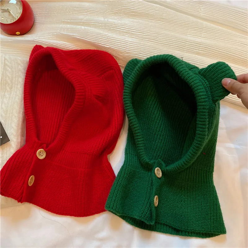 

2022 NEW Winter Hat Ear Beanie Winter Hats for Women Fashion Warm Hats Upgrade Thickened Extended Pullover Scarf Hat