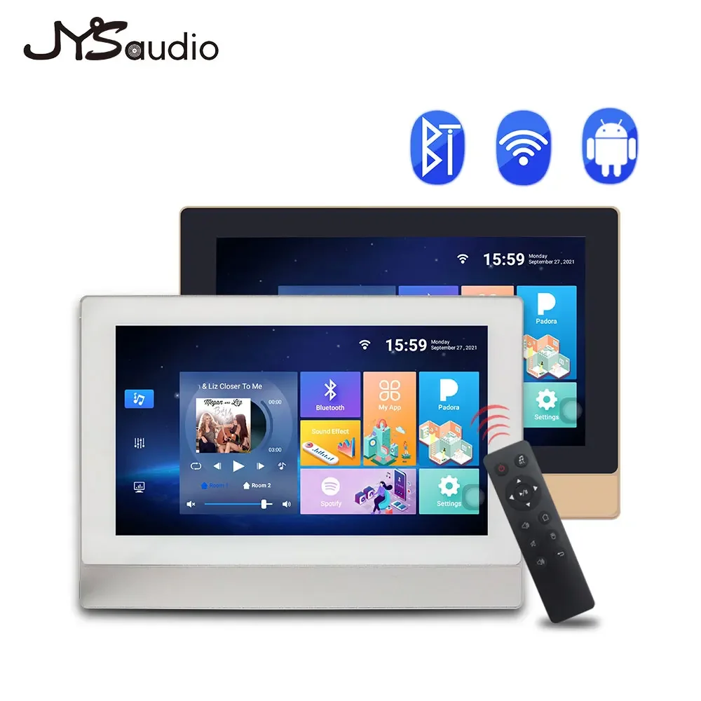 TUYA Wall Amplifier WiFi Bluetooth Android 8.1 Touch Screen 8