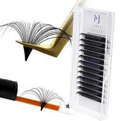 Easy Fan Lashes Faux Mink Eyelash Extension Fast Bloom Flowering Self-Making Volume Soft Natural Makeup Beauty Fanning Bloom
